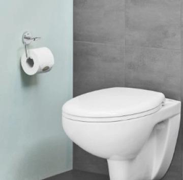 Конзолна тоалетна чиния Bau Ceramic бяла GROHE